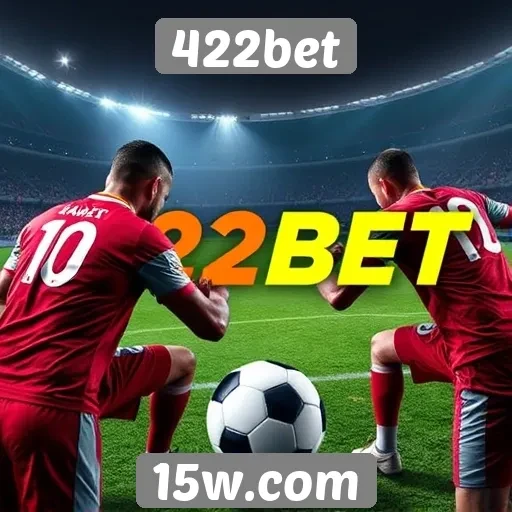 Apostas esportivas no 422bet como alternativa de entretenimento